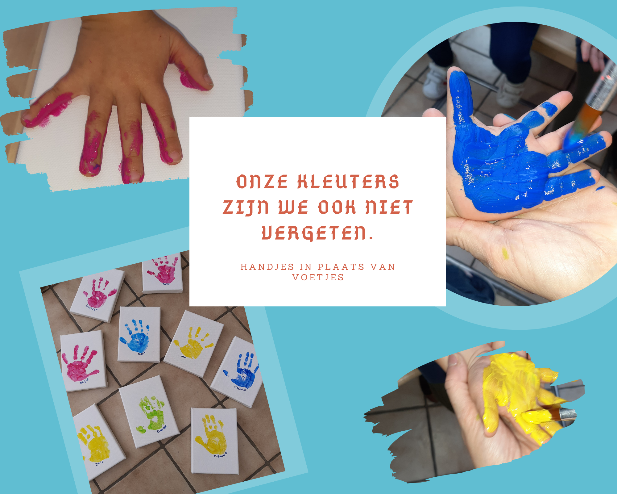 Onze kleuters zijn we ook niet vergeten.